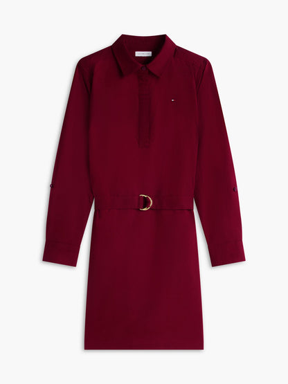Tommy Hilfiger Belted Oxford Shirtdress