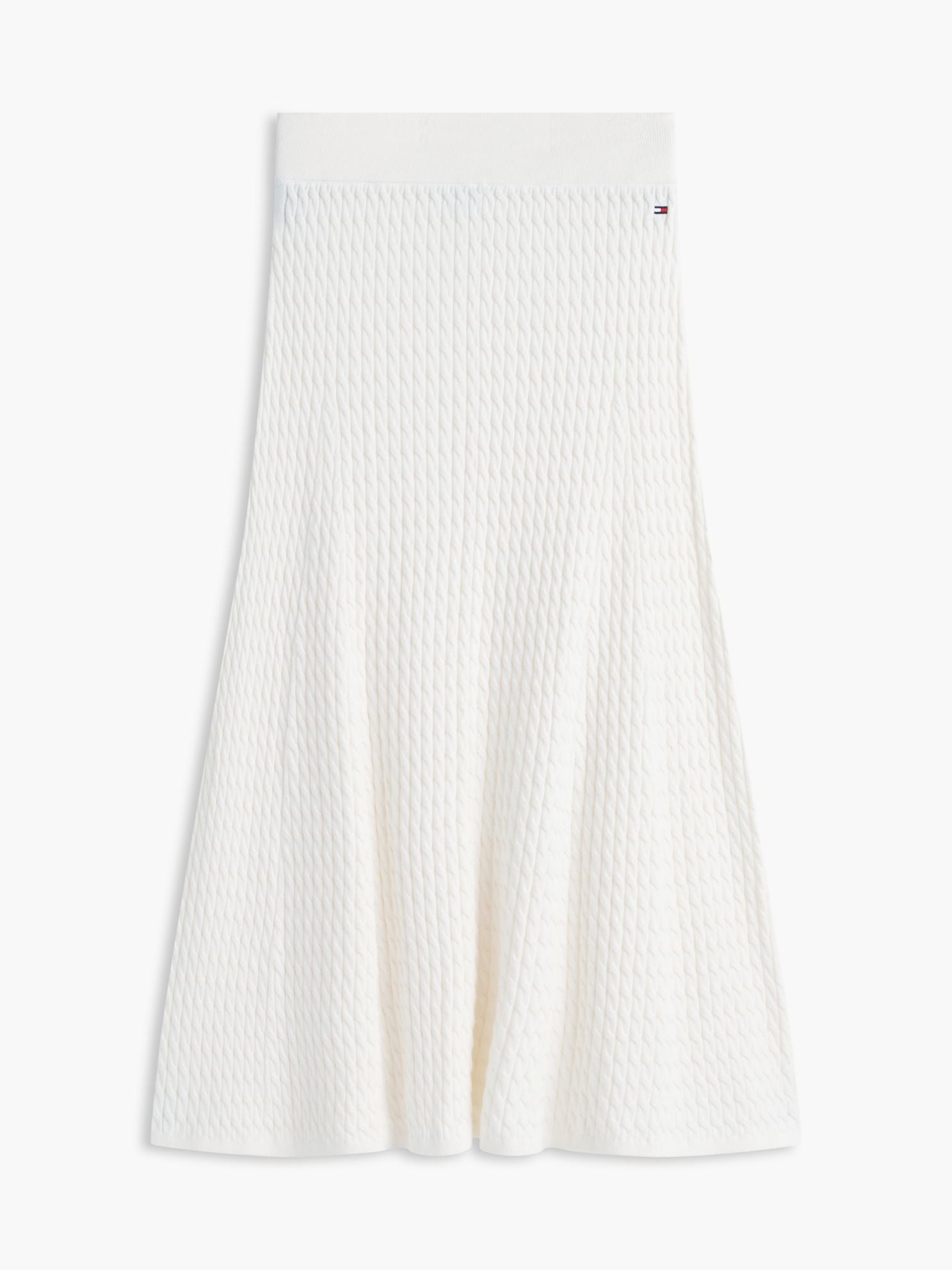 Tommy Hilfiger Cable Knit Midi Skirt