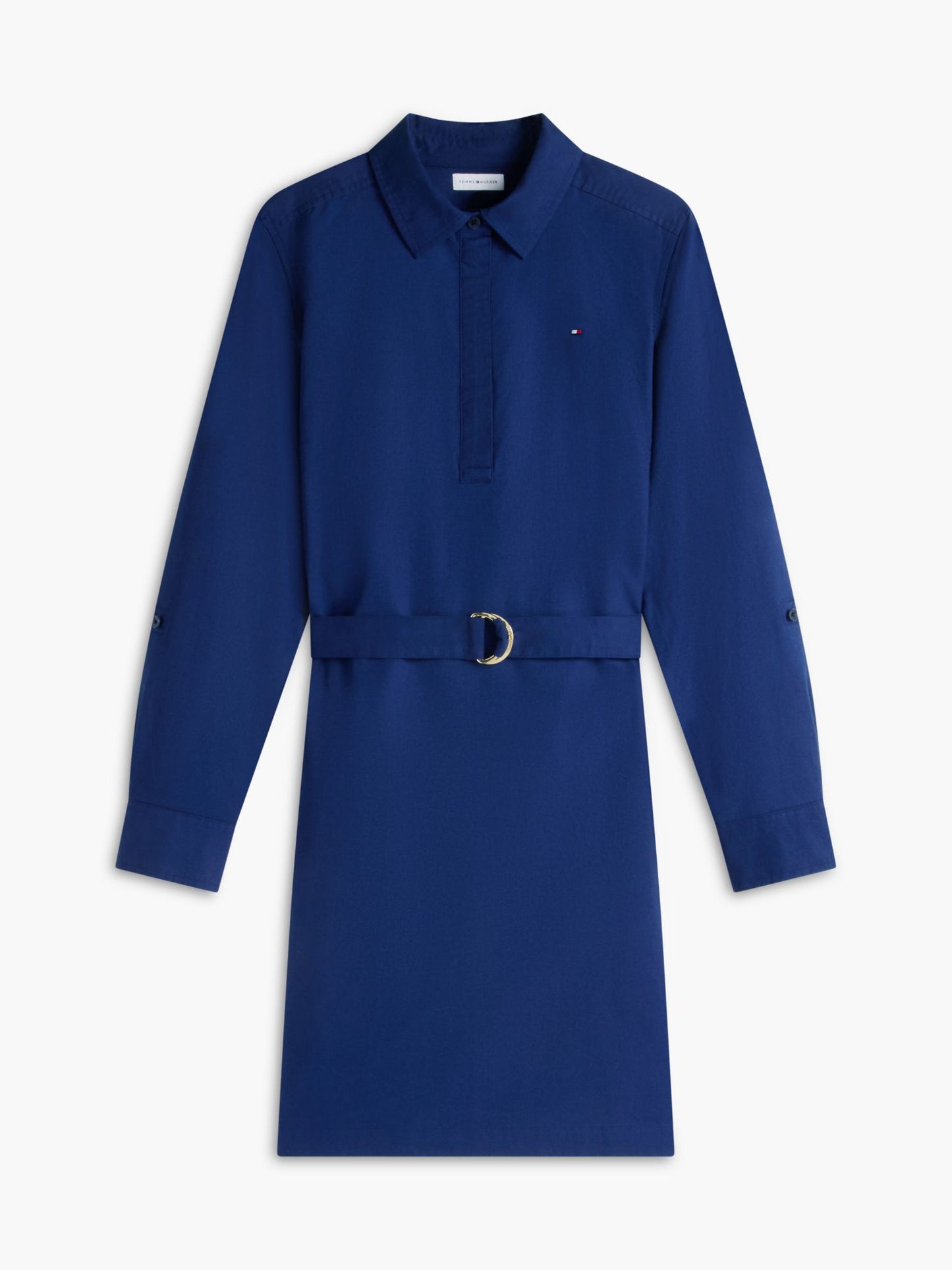 Tommy Hilfiger Belted Oxford Shirtdress