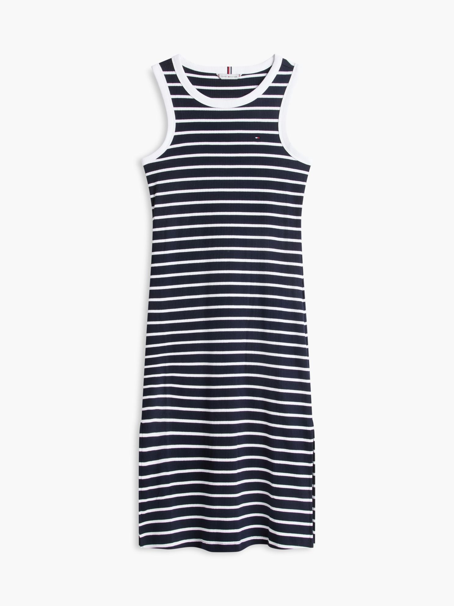 Tommy Hilfiger Striped Rib-Knit Tank Dress
