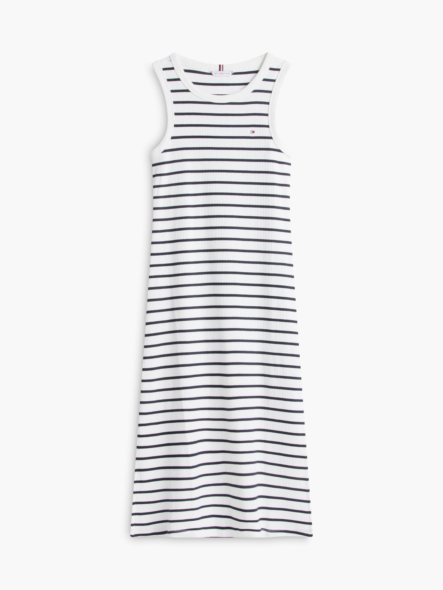 Tommy Hilfiger Striped Rib-Knit Tank Dress