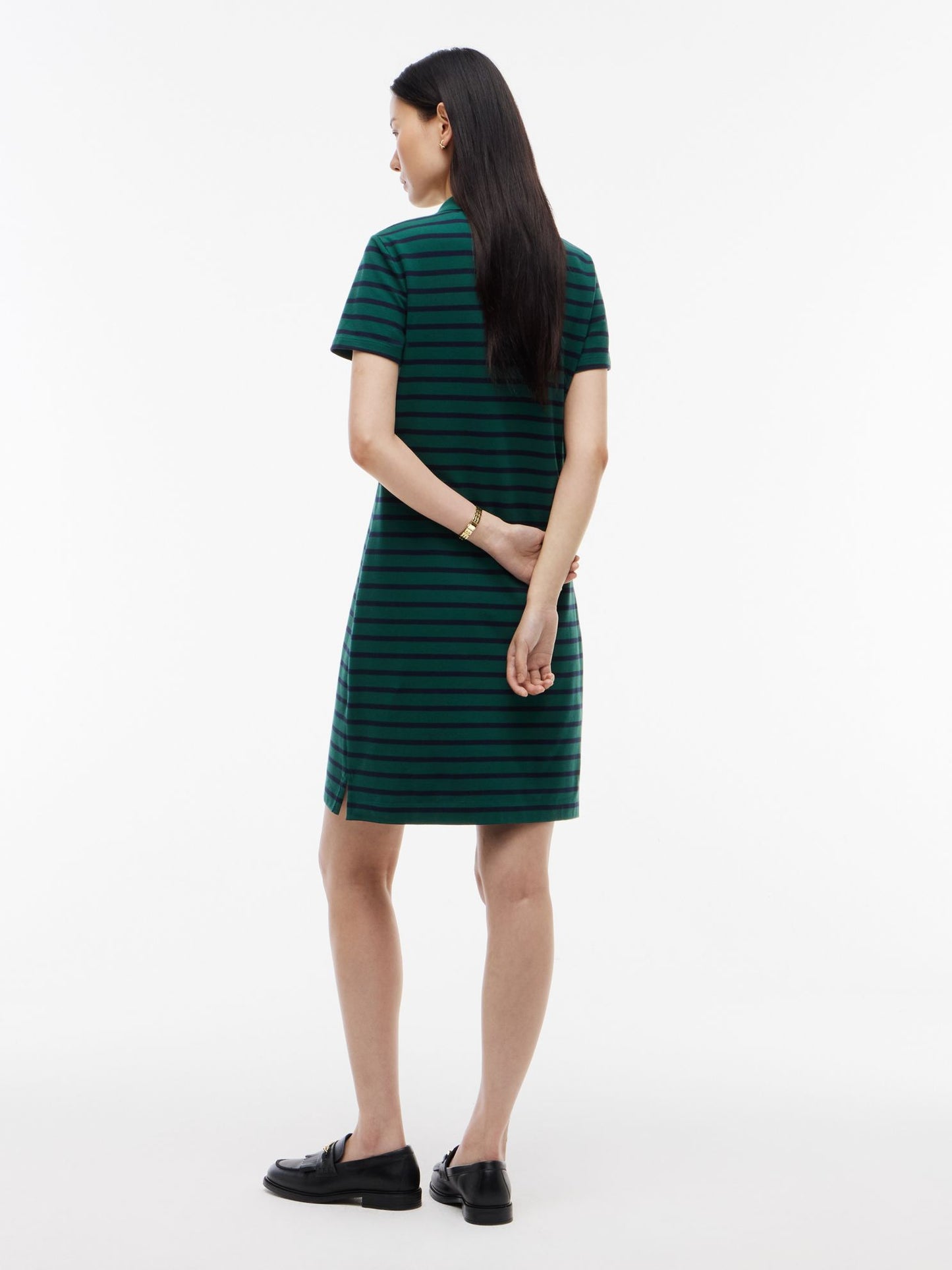 Tommy Hilfiger Striped Stretch Pique Polo Dress