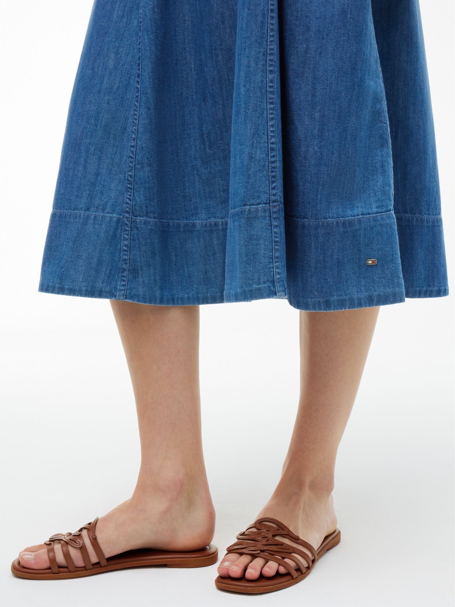 Tommy Hilfiger Lightweight Denim Maxi Dress
