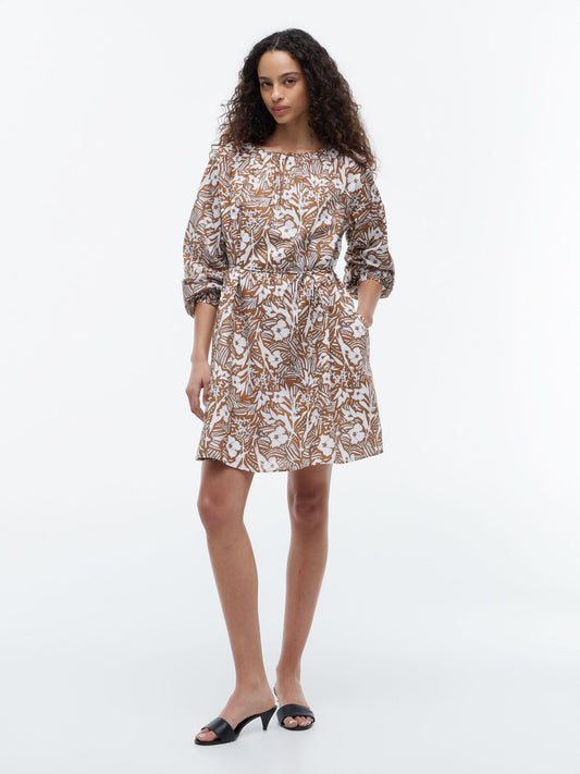 Tommy Hilfiger Floral Print Mini Dress