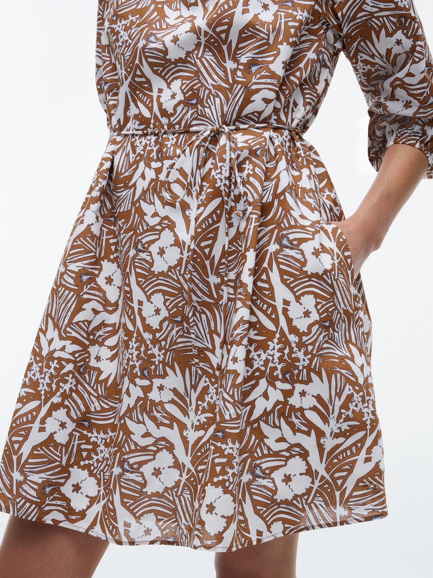 Tommy Hilfiger Floral Print Mini Dress
