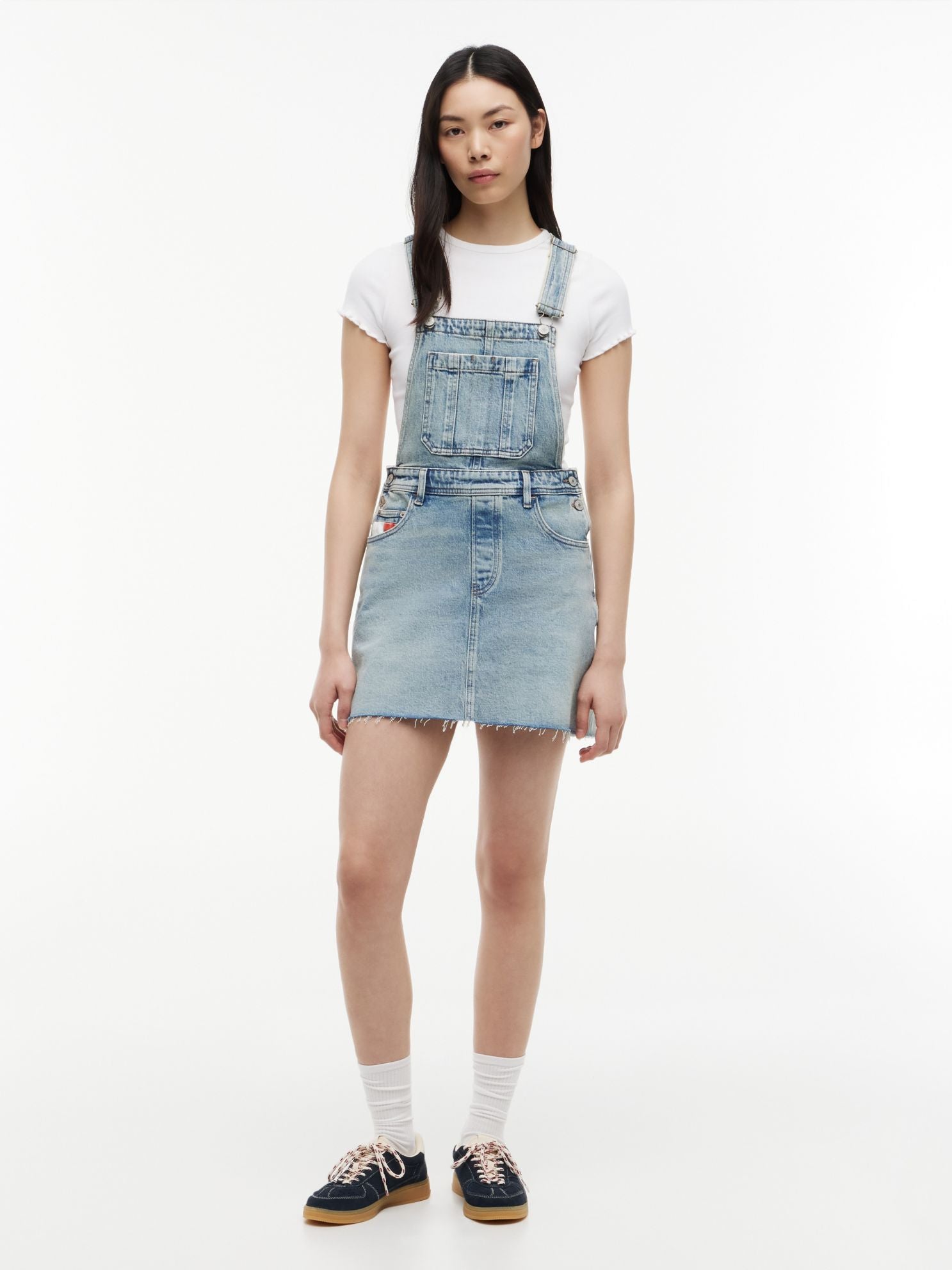 Tommy Hilfiger Tommy Jeans Denim Overall Mini Dress