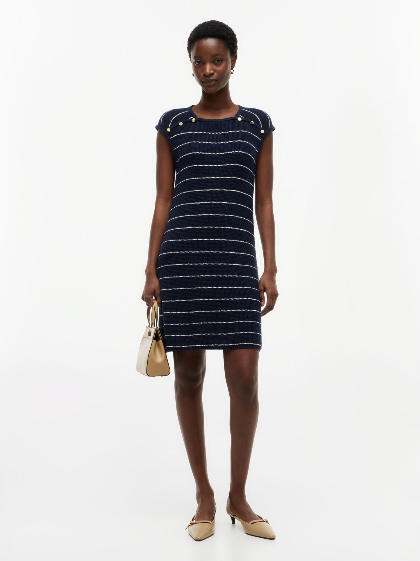 Tommy Hilfiger Nautical Knit Mini Dress