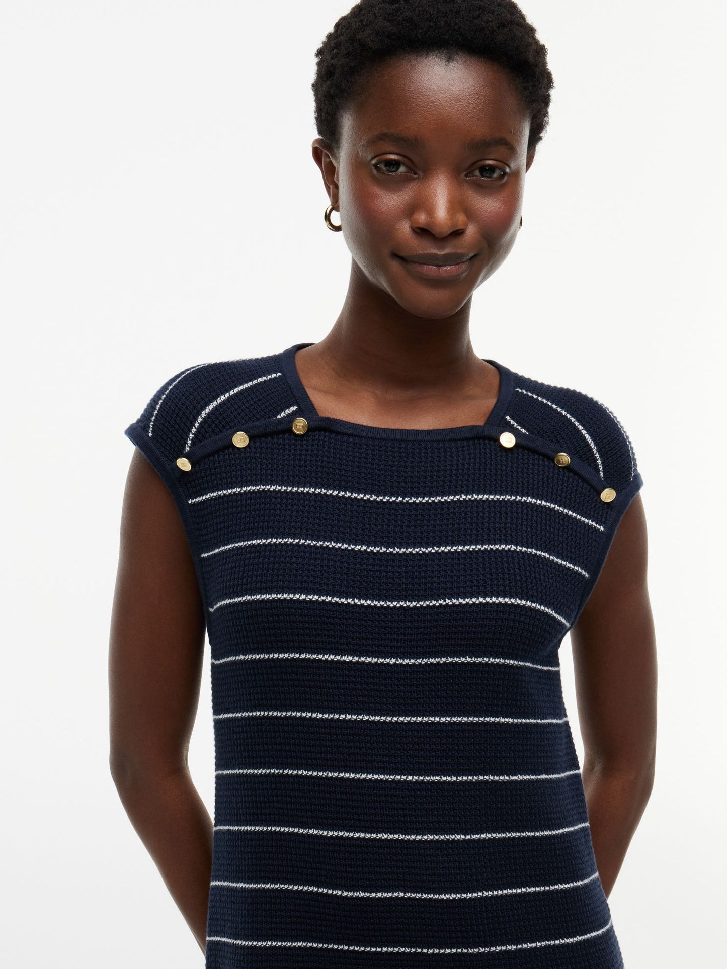 Tommy Hilfiger Nautical Knit Mini Dress