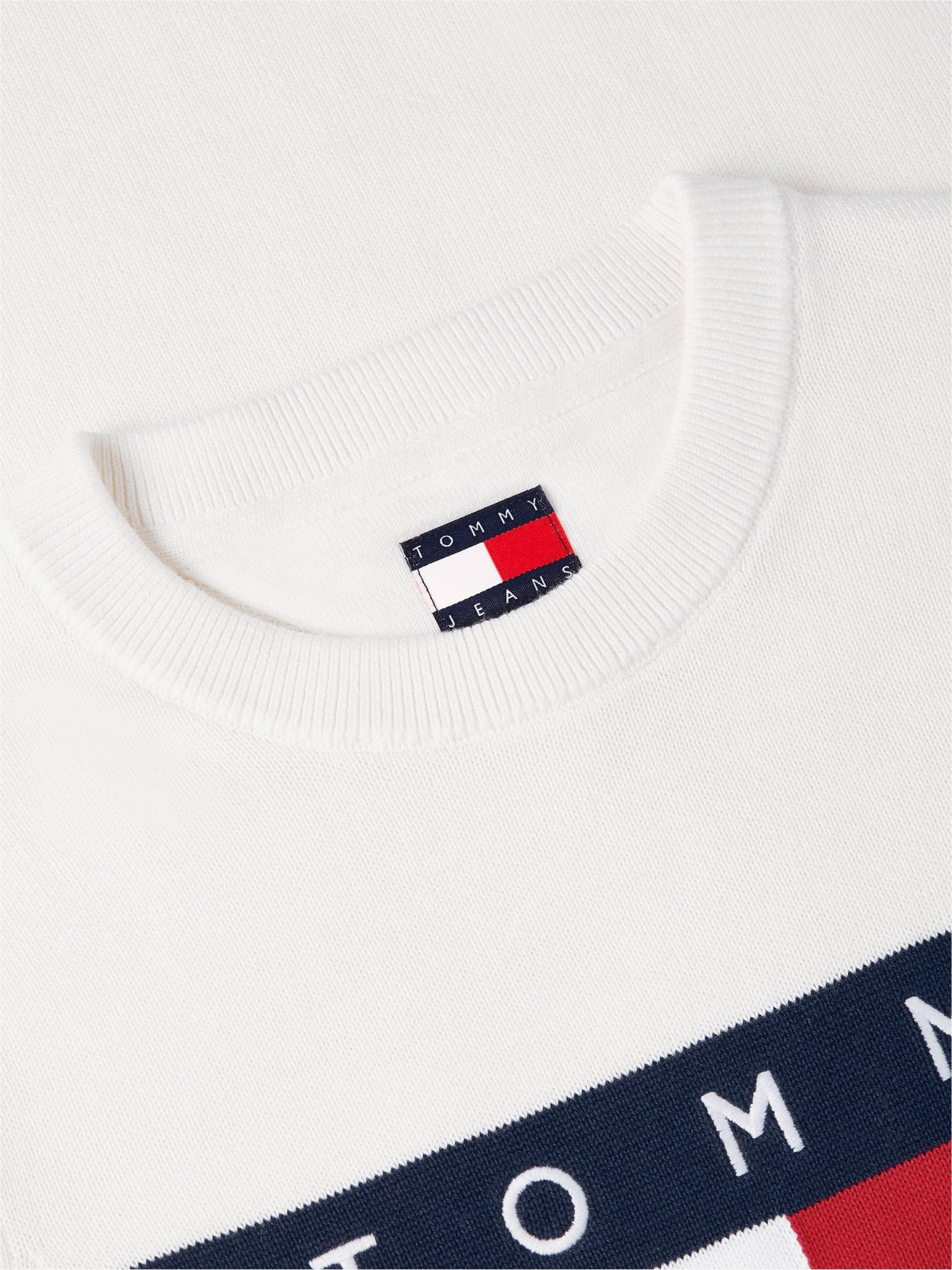 Tommy Hilfiger Tommy Jeans Flag Logo Sweater Dress
