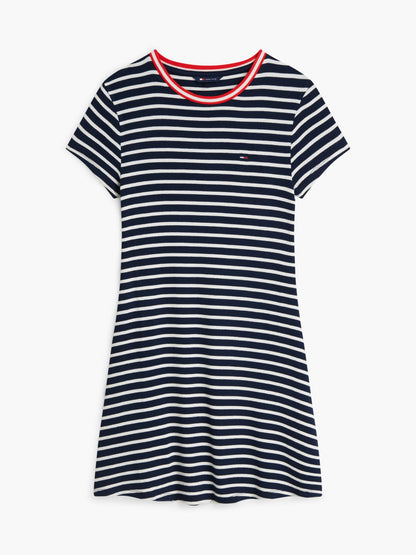 Tommy Hilfiger Tommy Jeans Fit & Flare Mini Dress