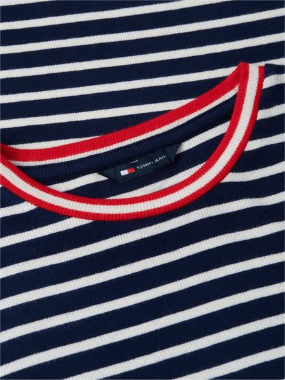 Tommy Hilfiger Tommy Jeans Fit & Flare Mini Dress