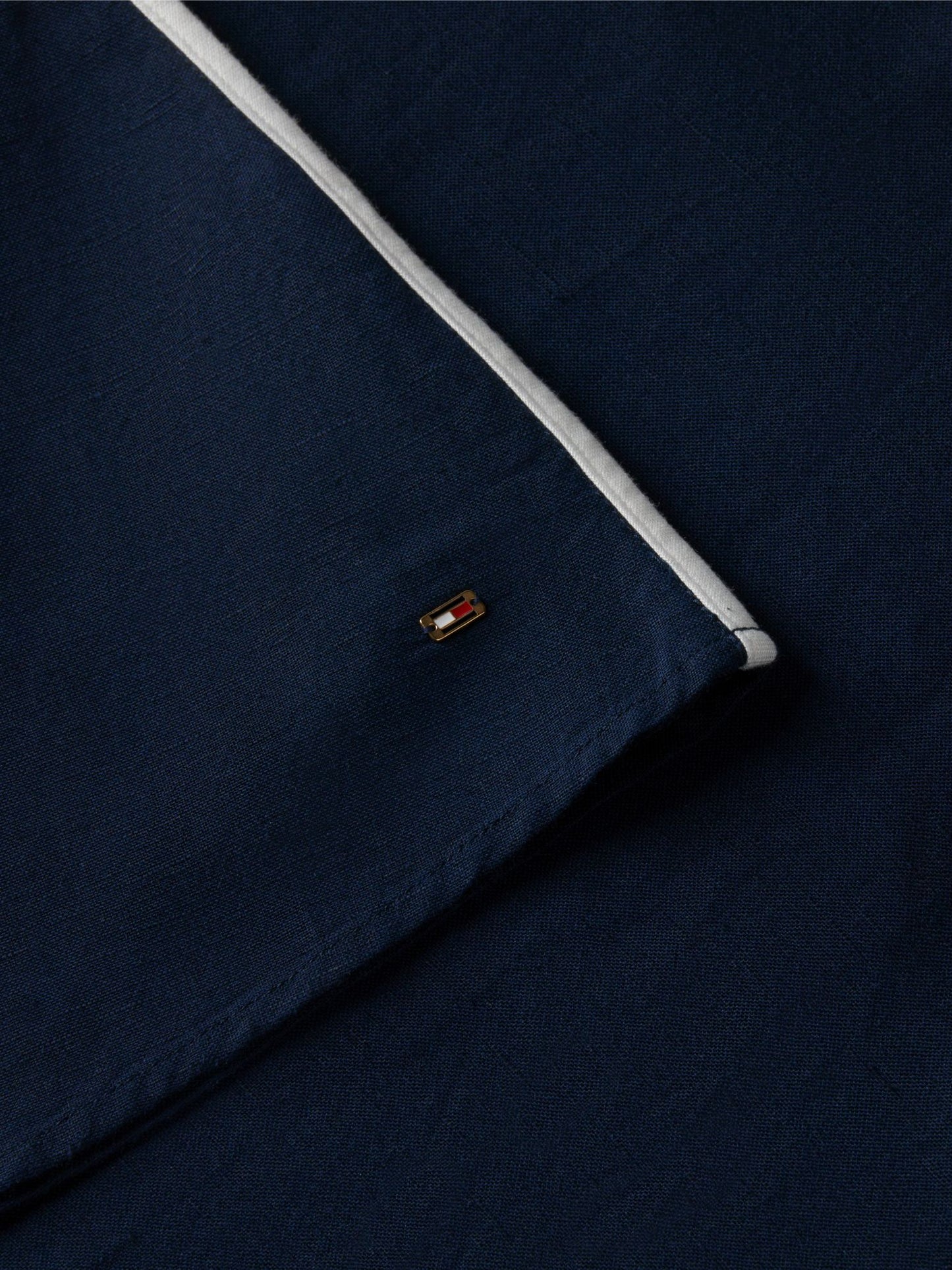 Tommy Hilfiger Nautical Linen-Blend Midi Dress