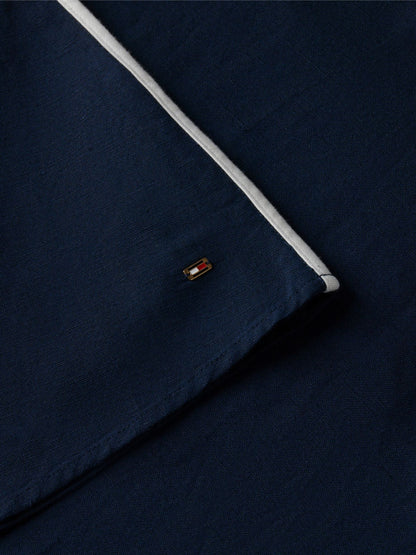 Tommy Hilfiger Nautical Linen-Blend Midi Dress