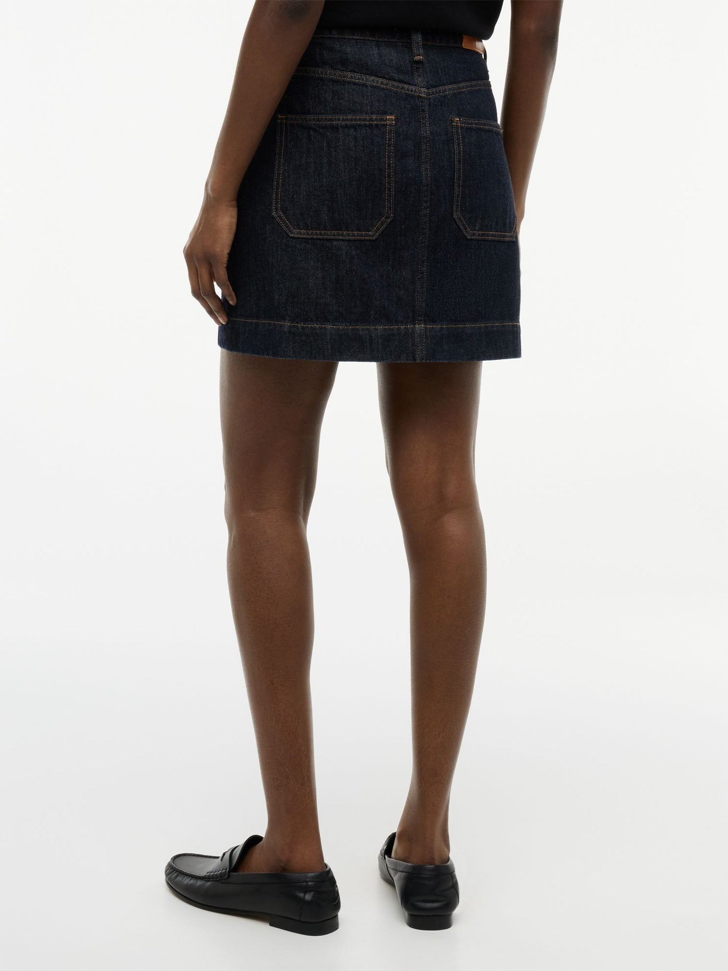 Tommy Hilfiger High-Rise Denim Mini Skirt