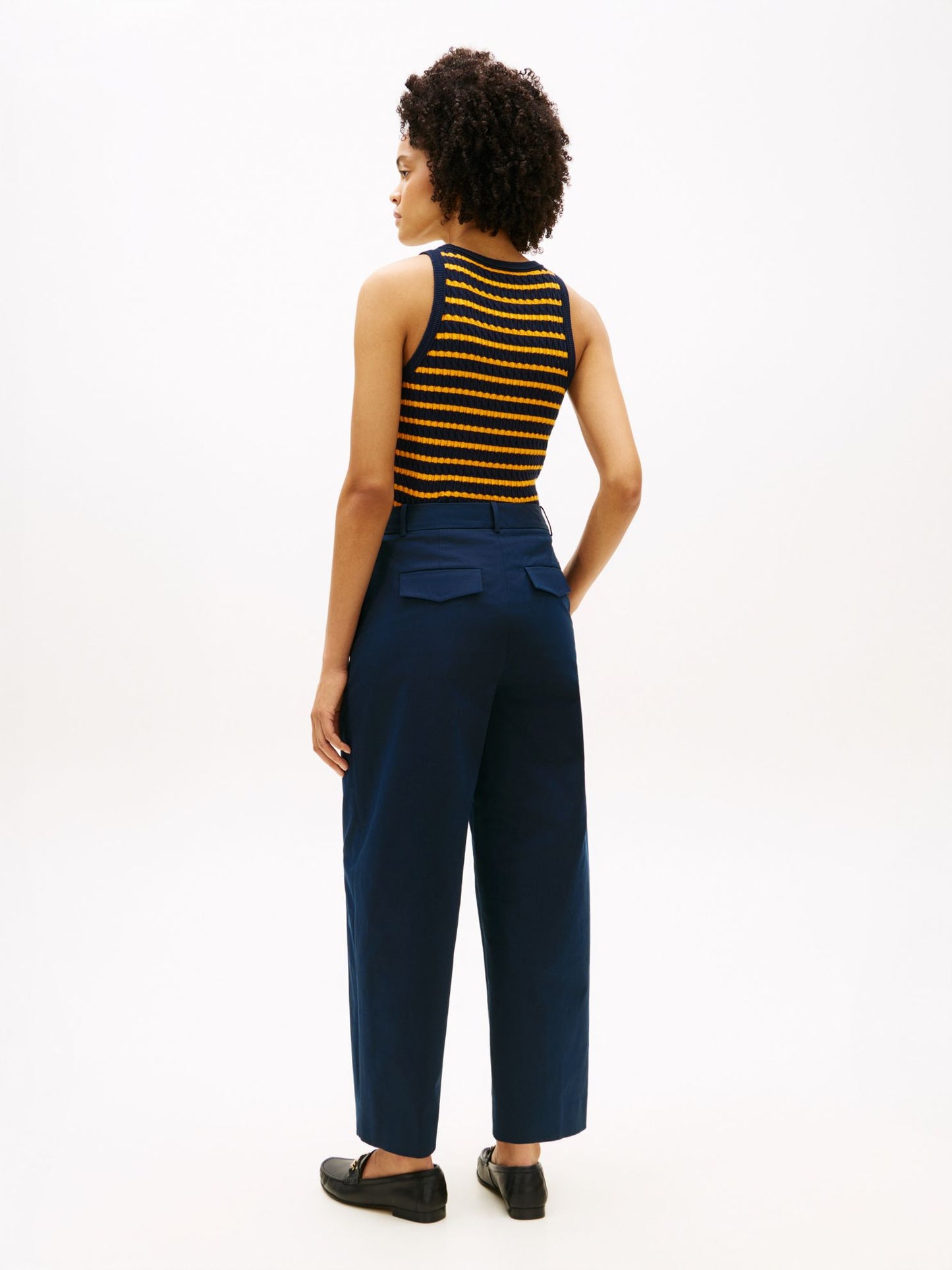Tommy Hilfiger Pleated Twill Barrel Chino