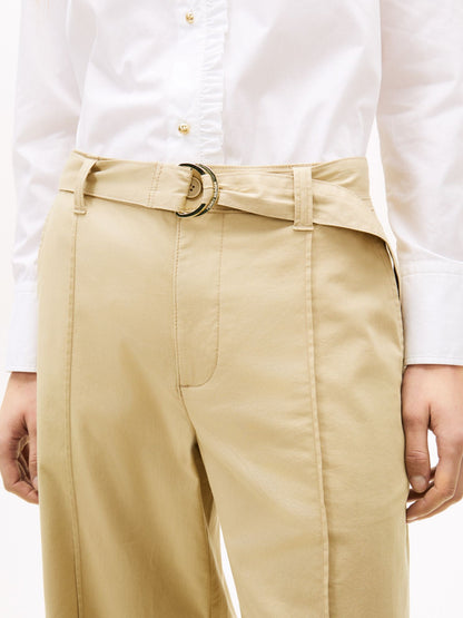 Tommy Hilfiger Belted Wide-Leg Chino