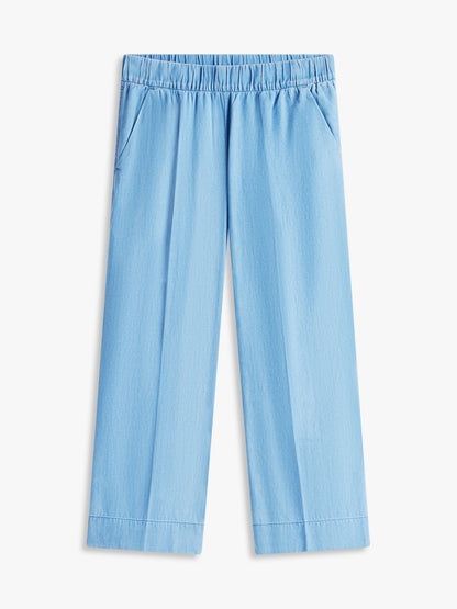 Tommy Hilfiger Pull-On Wide-Leg Ankle Pant