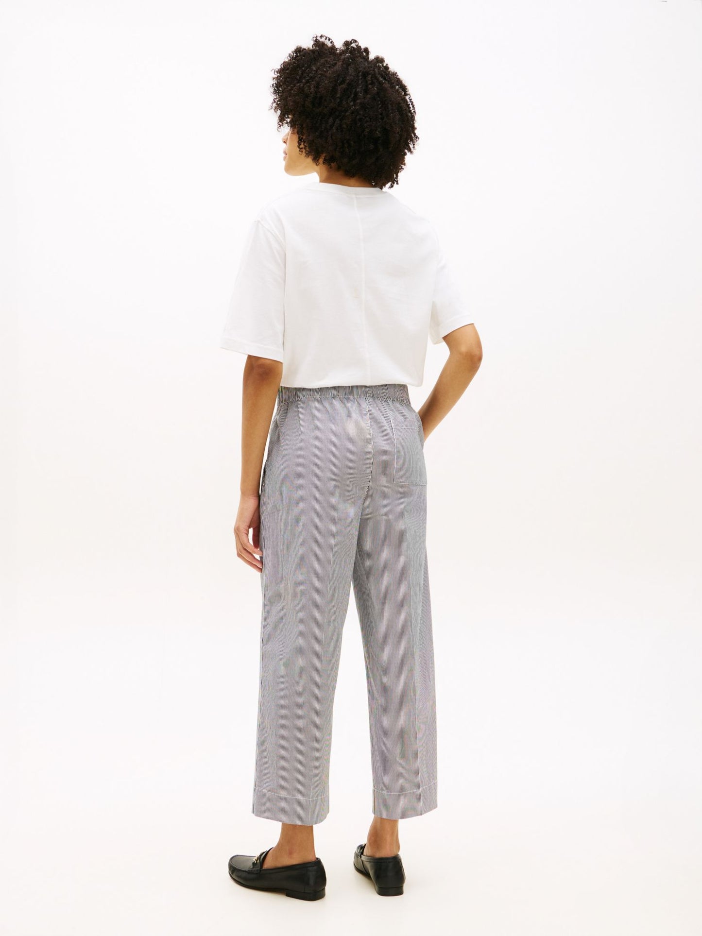 Tommy Hilfiger Pull-On Wide-Leg Ankle Pant