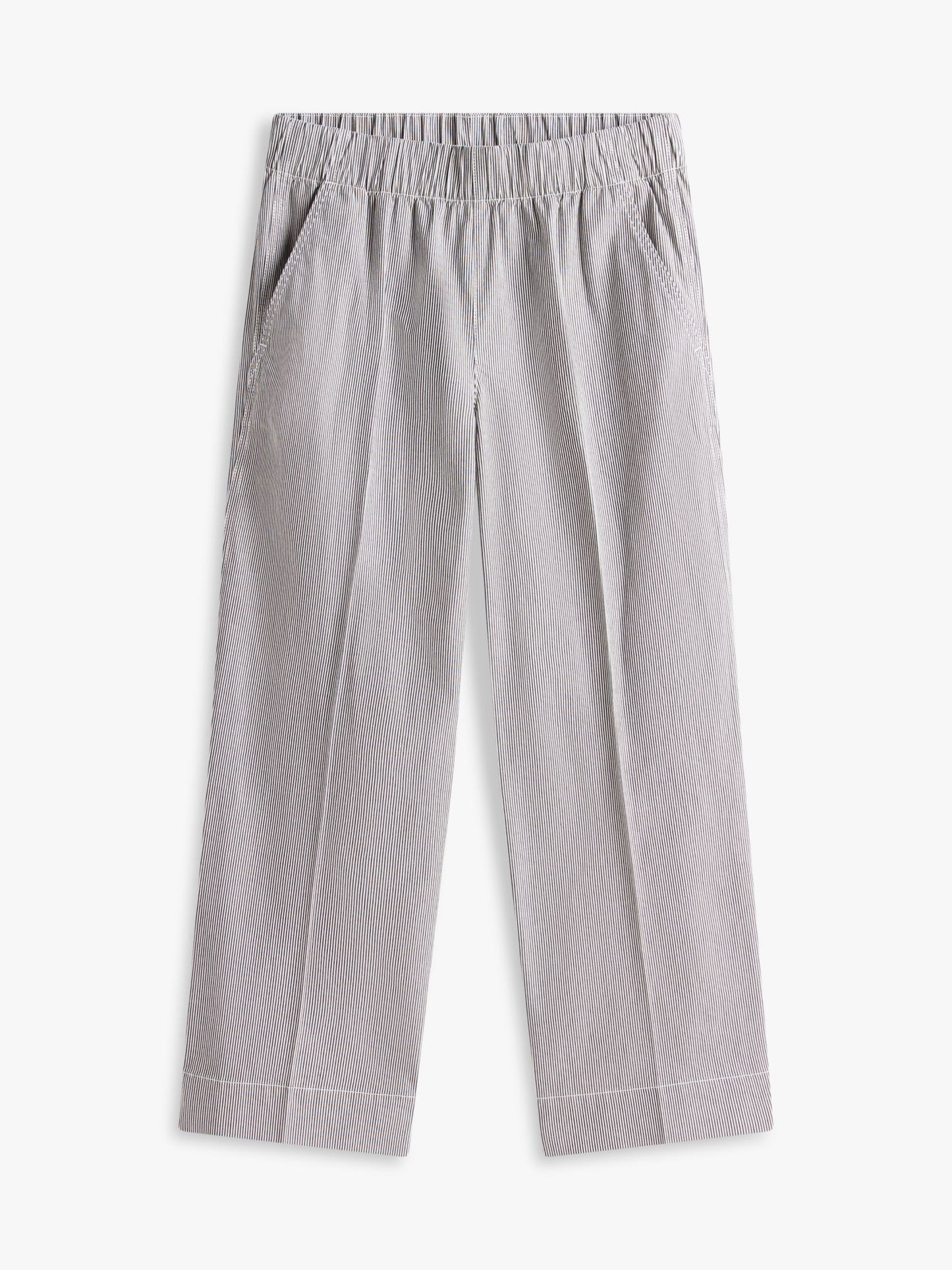 Tommy Hilfiger Pull-On Wide-Leg Ankle Pant