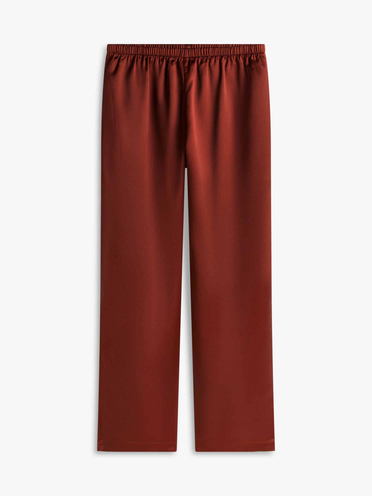 Tommy Hilfiger Stretch Satin Pull-On Wide-Leg Pant