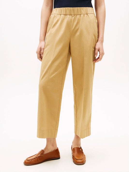 Tommy Hilfiger Pull-On Wide-Leg Ankle Pant