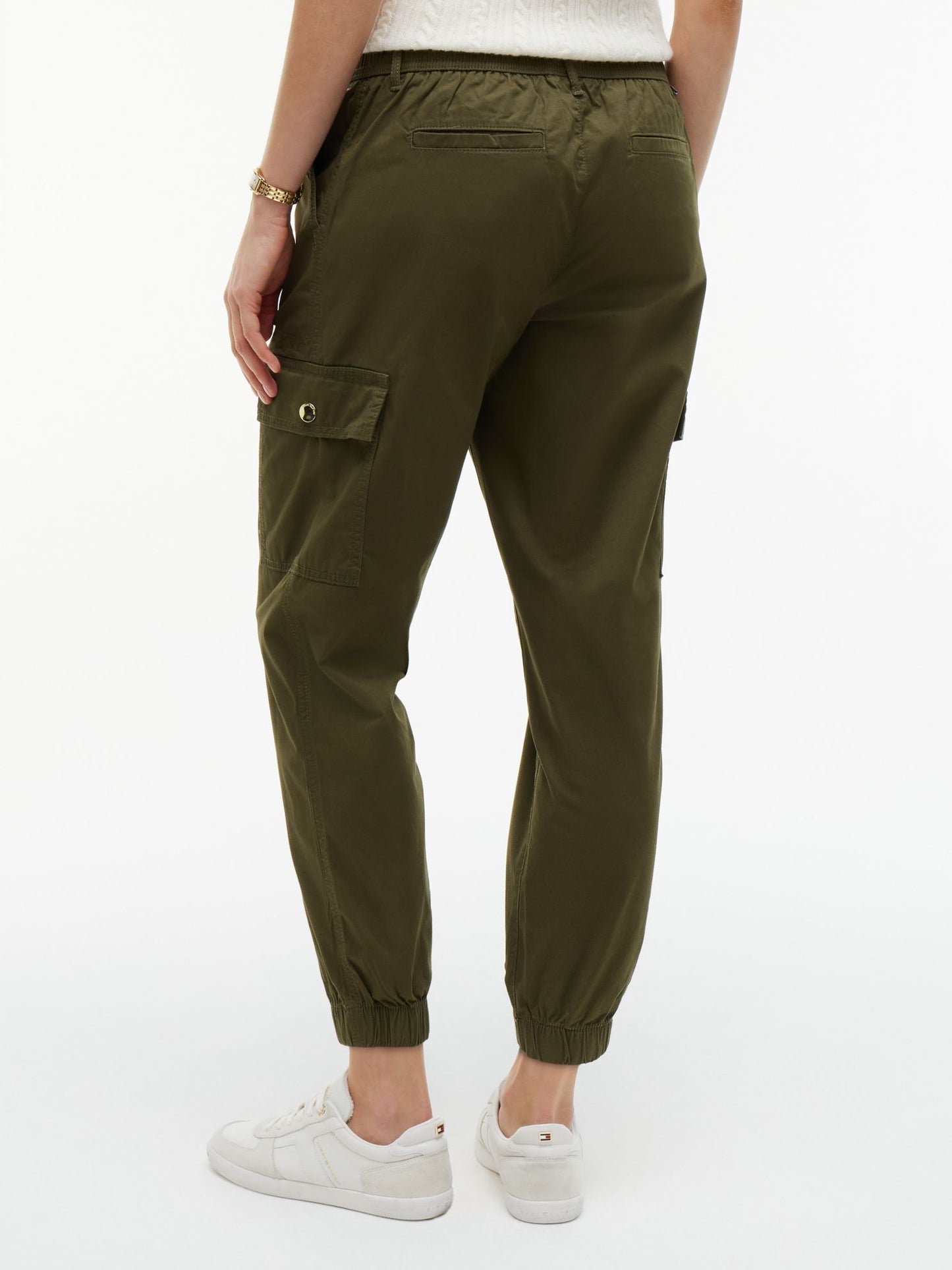 Tommy Hilfiger Stretch-Cotton Cargo Jogger