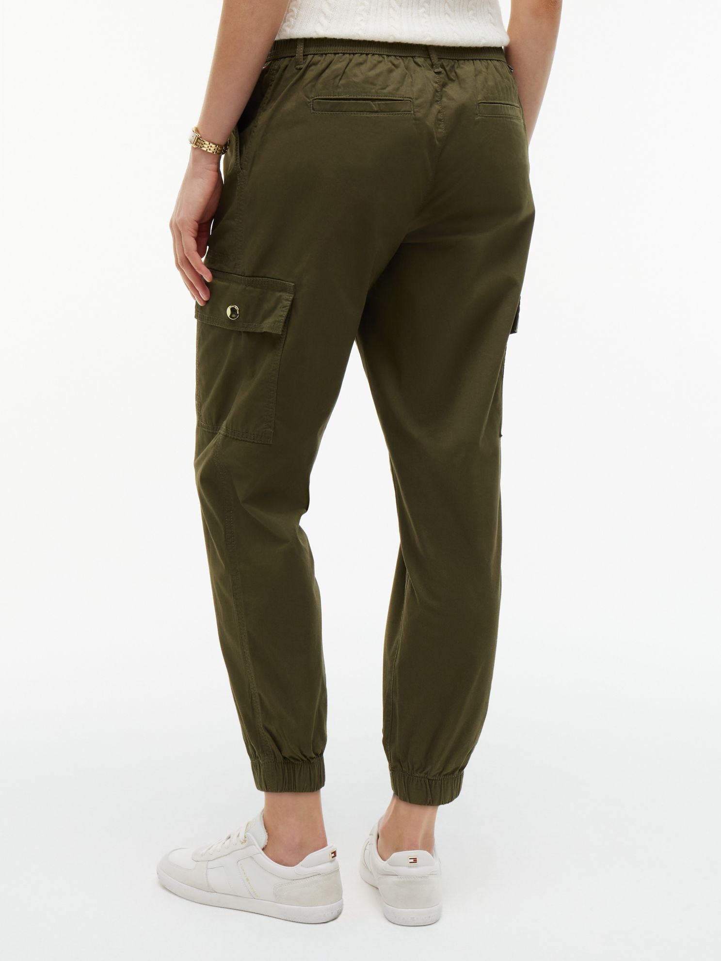 Tommy Hilfiger Stretch-Cotton Cargo Jogger
