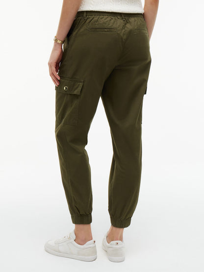 Tommy Hilfiger Stretch-Cotton Cargo Jogger