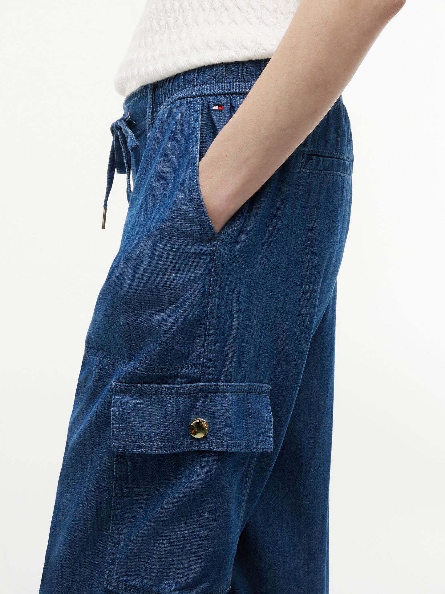 Tommy Hilfiger Stretch-Cotton Cargo Jogger