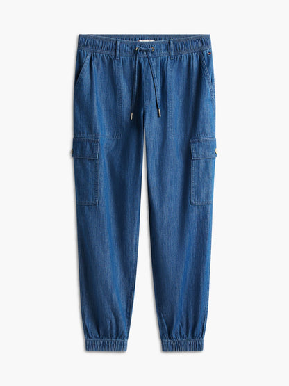 Tommy Hilfiger Stretch-Cotton Cargo Jogger