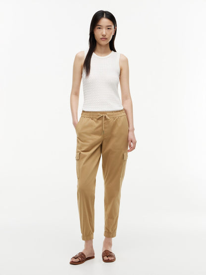 Tommy Hilfiger Stretch-Cotton Cargo Jogger