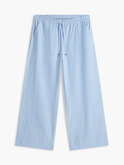 Tommy Hilfiger Striped Poplin Pull-On Pant
