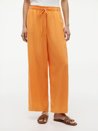 Tommy Hilfiger Lightweight Linen-Blend Pull-On Pant