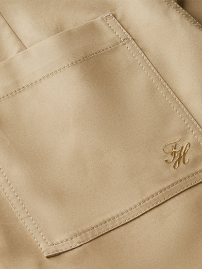 Tommy Hilfiger Pleated Wide Leg Chino