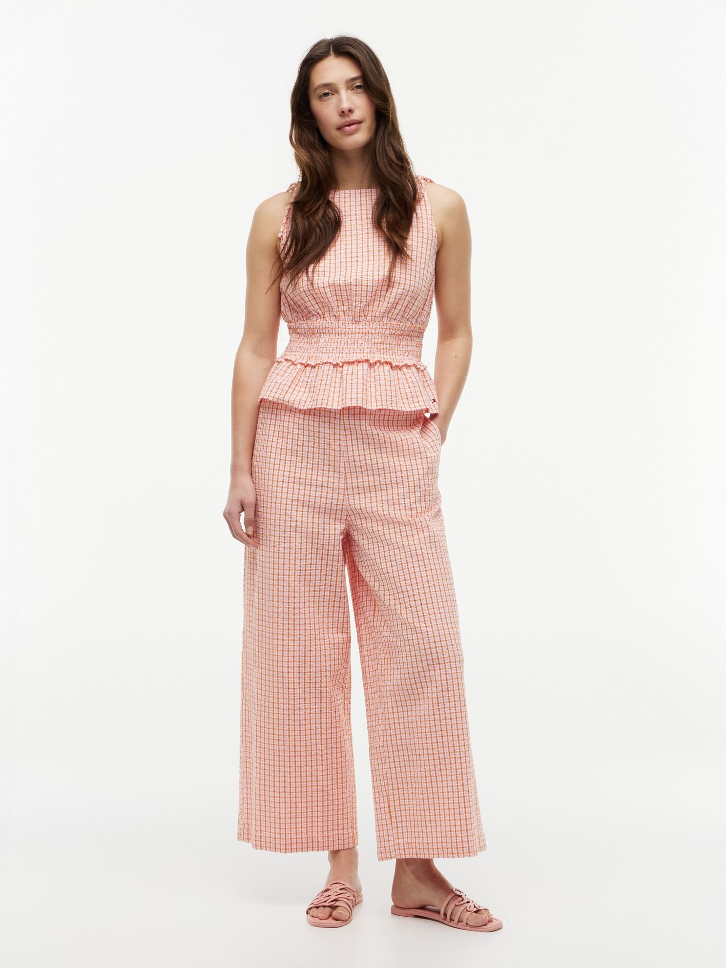 Tommy Hilfiger Seersucker Pull-On Pant