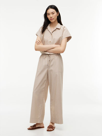Tommy Hilfiger Striped Poplin Pull-On Pant