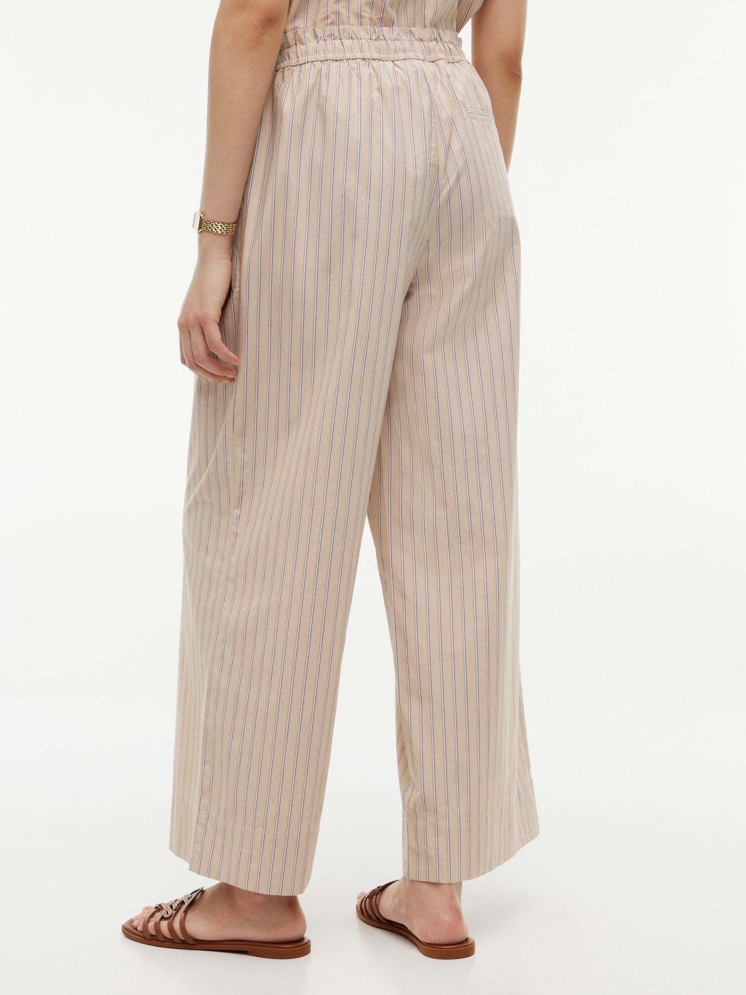 Tommy Hilfiger Striped Poplin Pull-On Pant