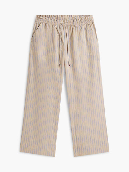 Tommy Hilfiger Striped Poplin Pull-On Pant
