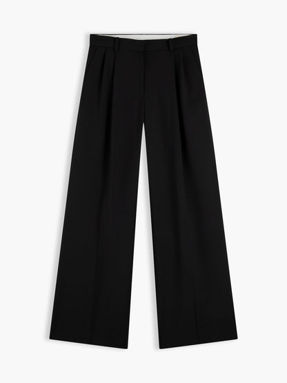 Tommy Hilfiger Wool-Blend Wide Leg Pant