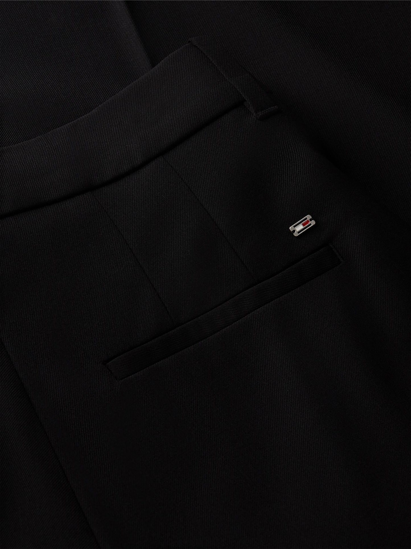 Tommy Hilfiger Wool-Blend Wide Leg Pant