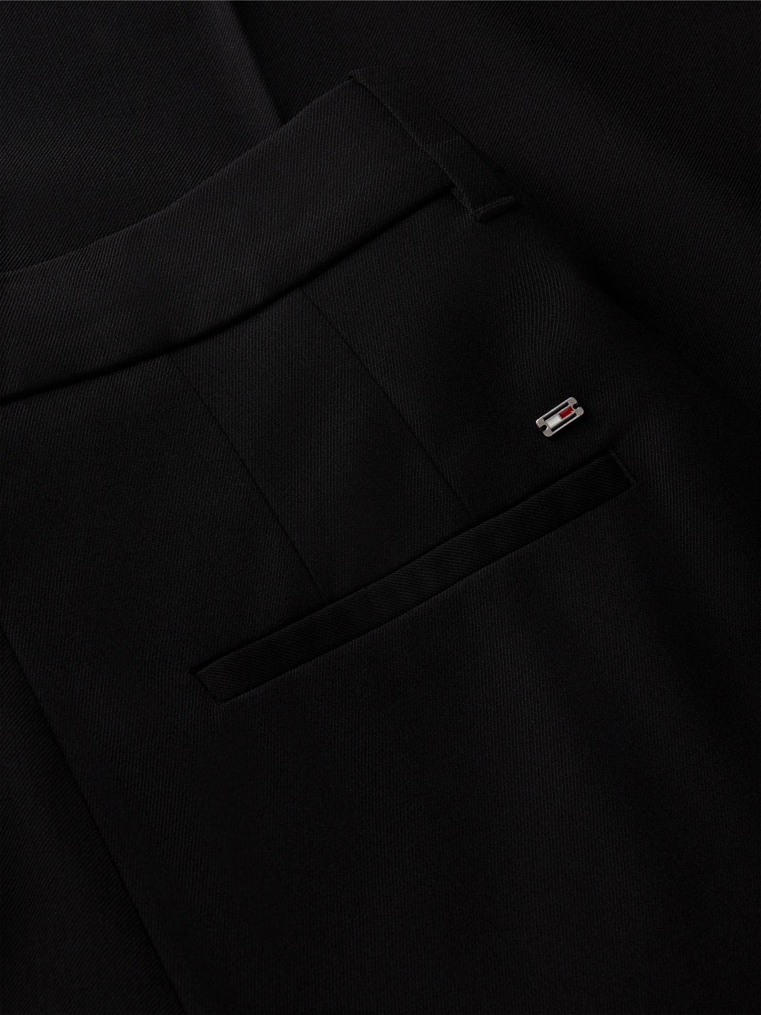 Tommy Hilfiger Wool-Blend Wide Leg Pant