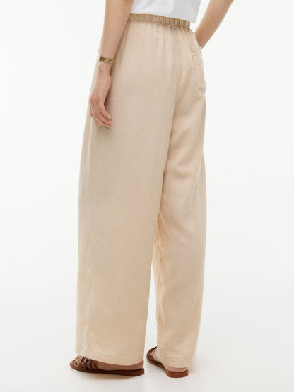 Tommy Hilfiger Lightweight Linen-Blend Pull-On Pant