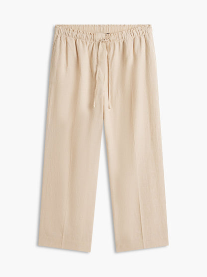 Tommy Hilfiger Lightweight Linen-Blend Pull-On Pant