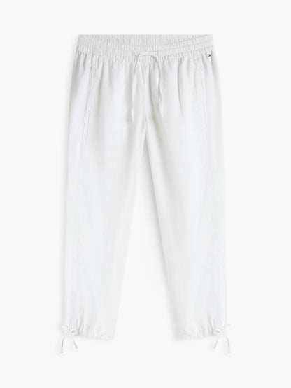 Tommy Hilfiger Linen-Cotton Blend Pull-On Pant