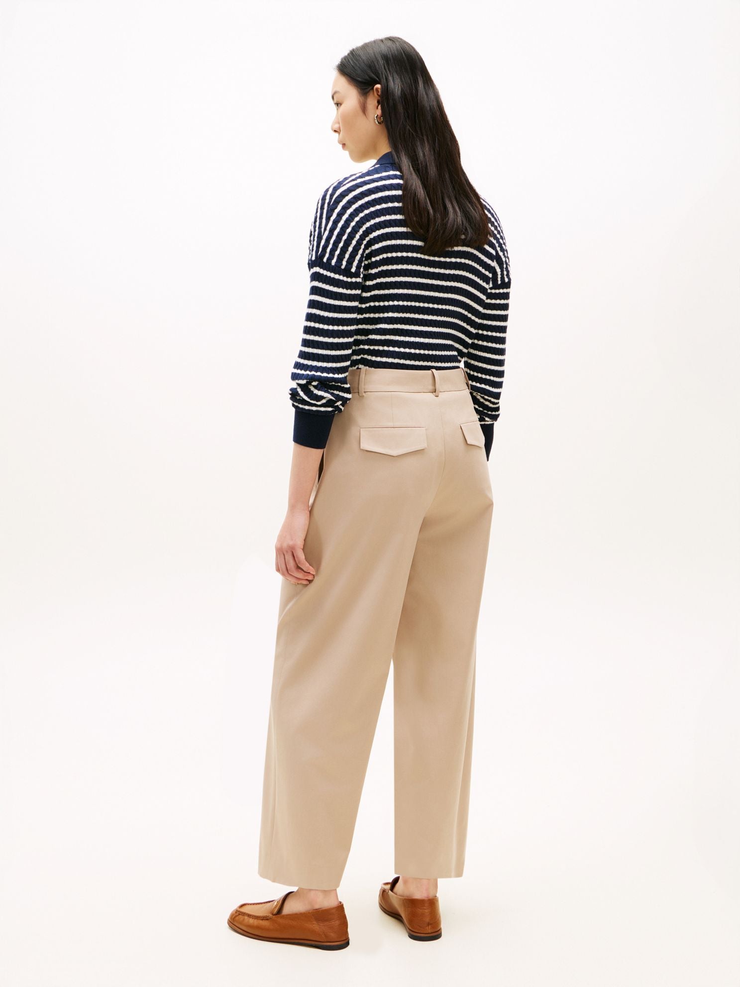 Tommy Hilfiger Pleated Twill Barrel Chino