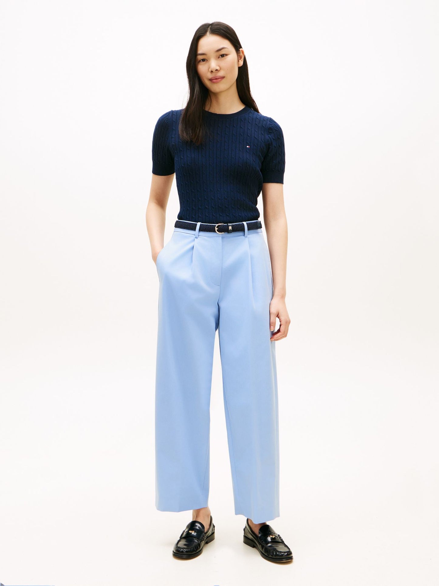 Tommy Hilfiger Pleated Twill Barrel Chino