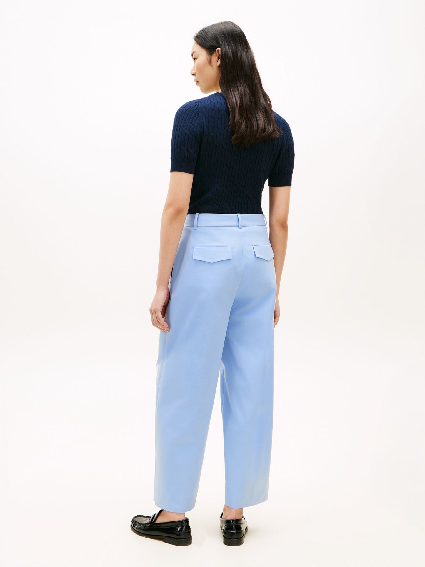 Tommy Hilfiger Pleated Twill Barrel Chino