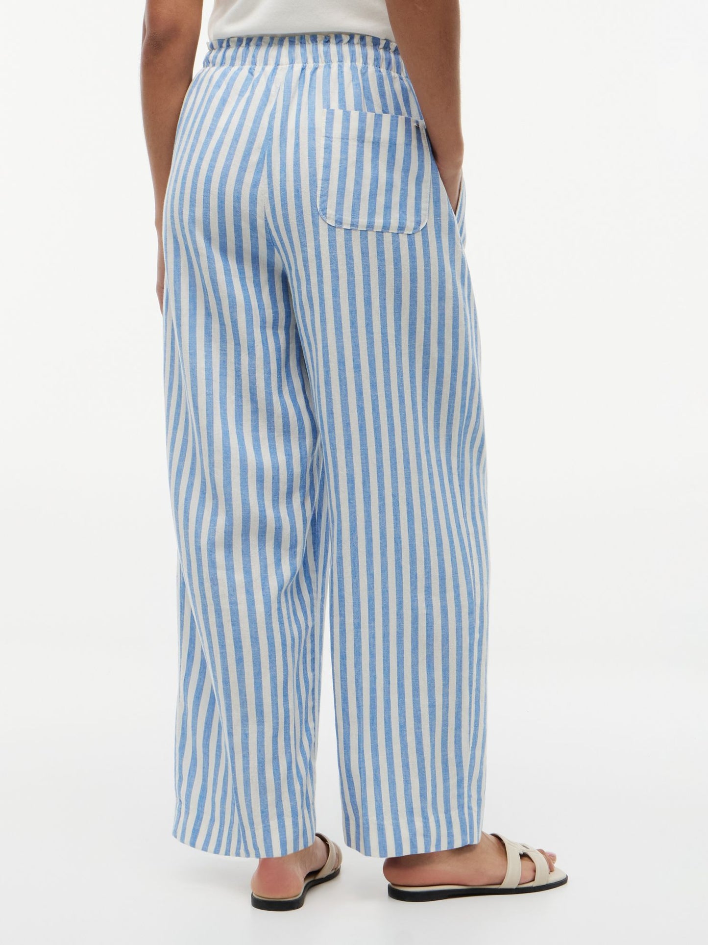 Tommy Hilfiger Lightweight Linen-Blend Pull-On Pant
