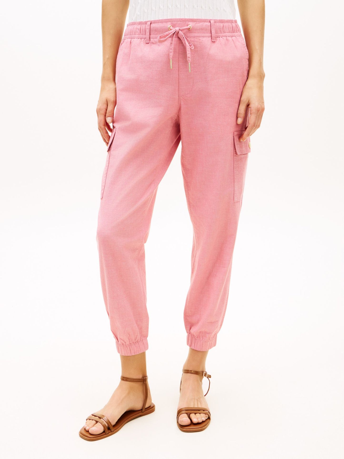 Tommy Hilfiger Stretch-Cotton Cargo Jogger