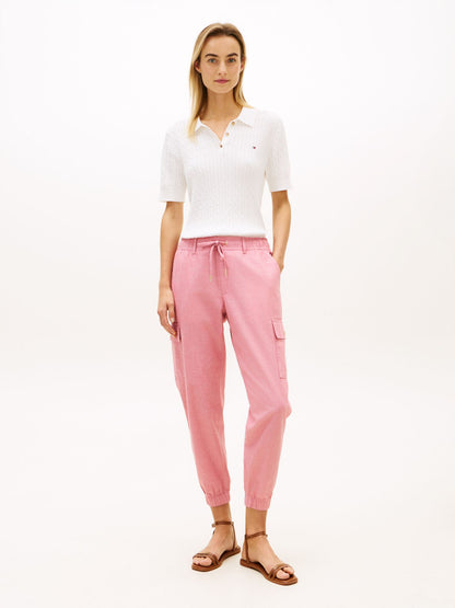 Tommy Hilfiger Stretch-Cotton Cargo Jogger